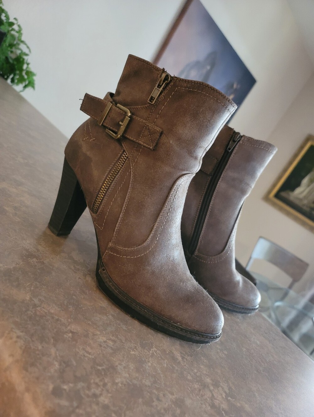 🤎White Mtn 3" Heel Ankle Boots🤎